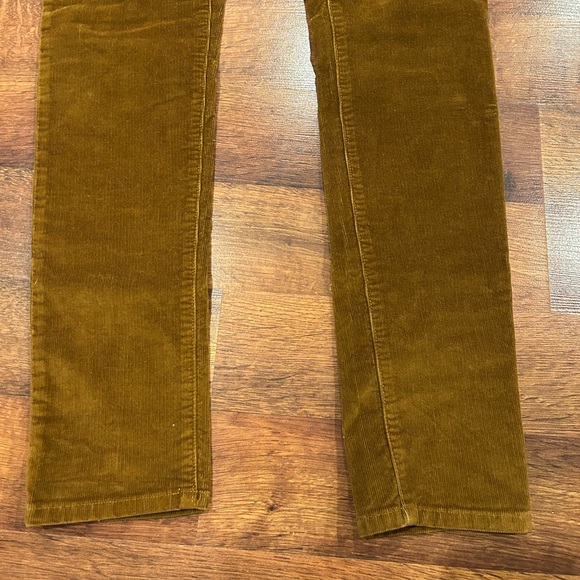 Patagonia Corduroy Bence Brown Pants Women Organic Cotton Low Rise Size 28 - Picture 2 of 8
